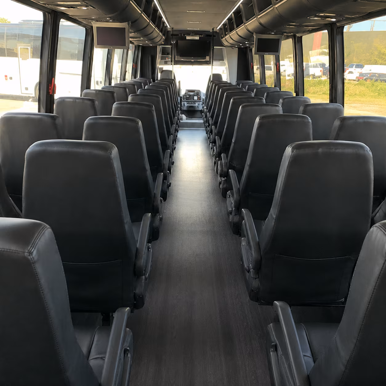 alameda 30 passenger minibus inside