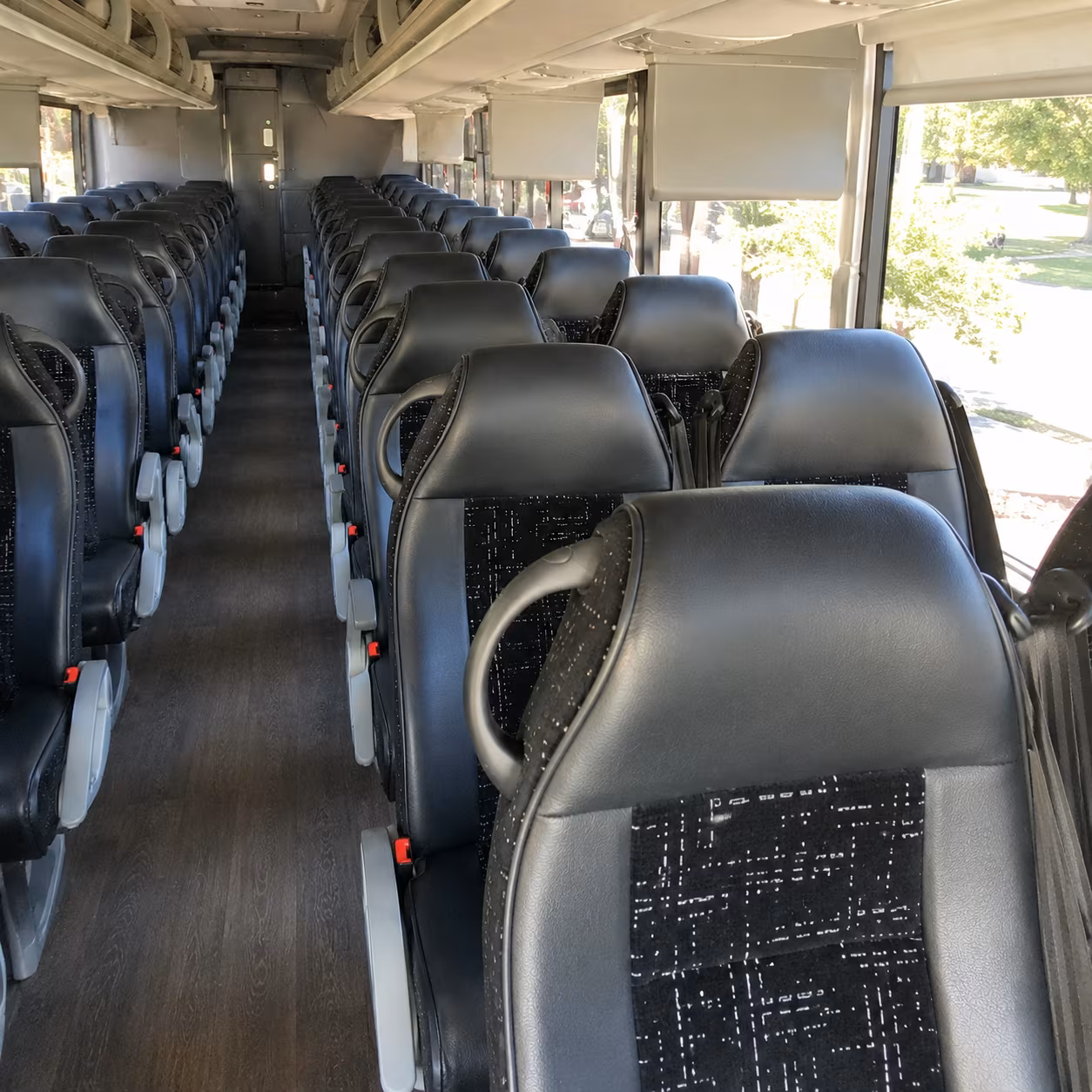 alameda charter bus inside