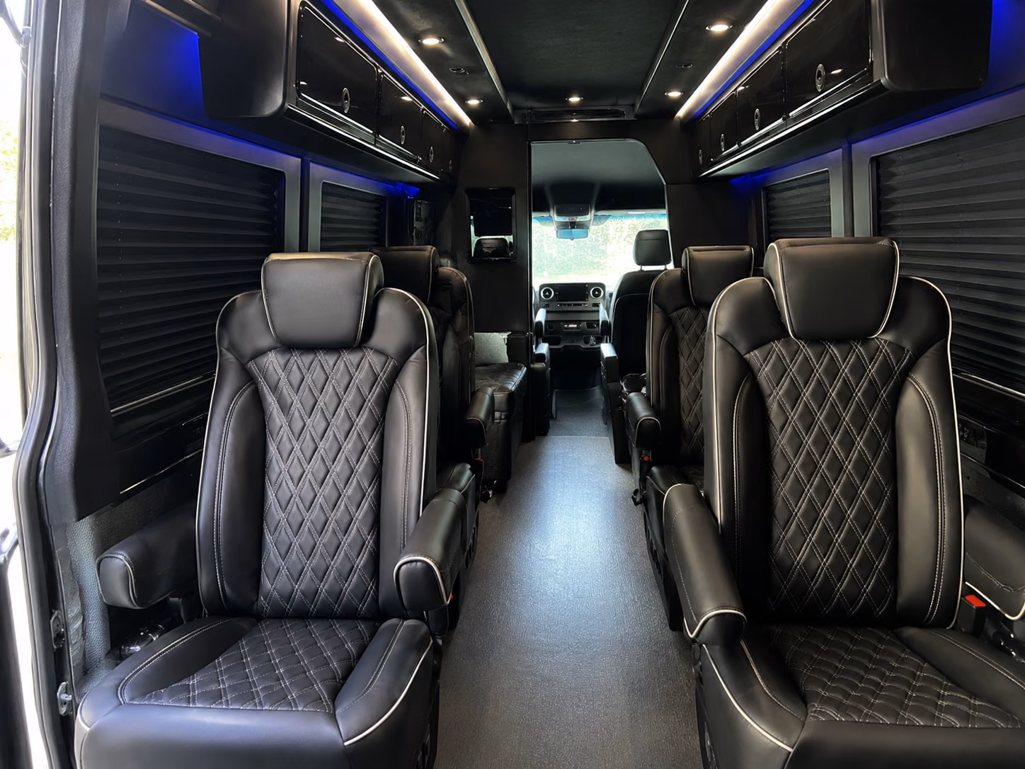 alameda sprinter van with driver inside