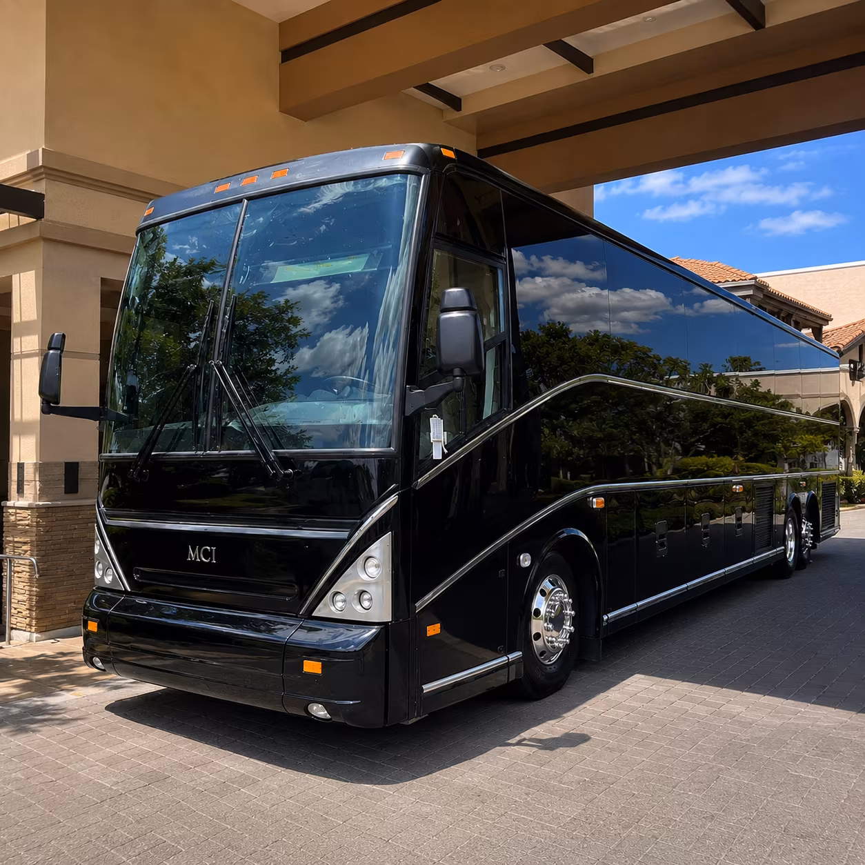 alameda wedding charter bus rental