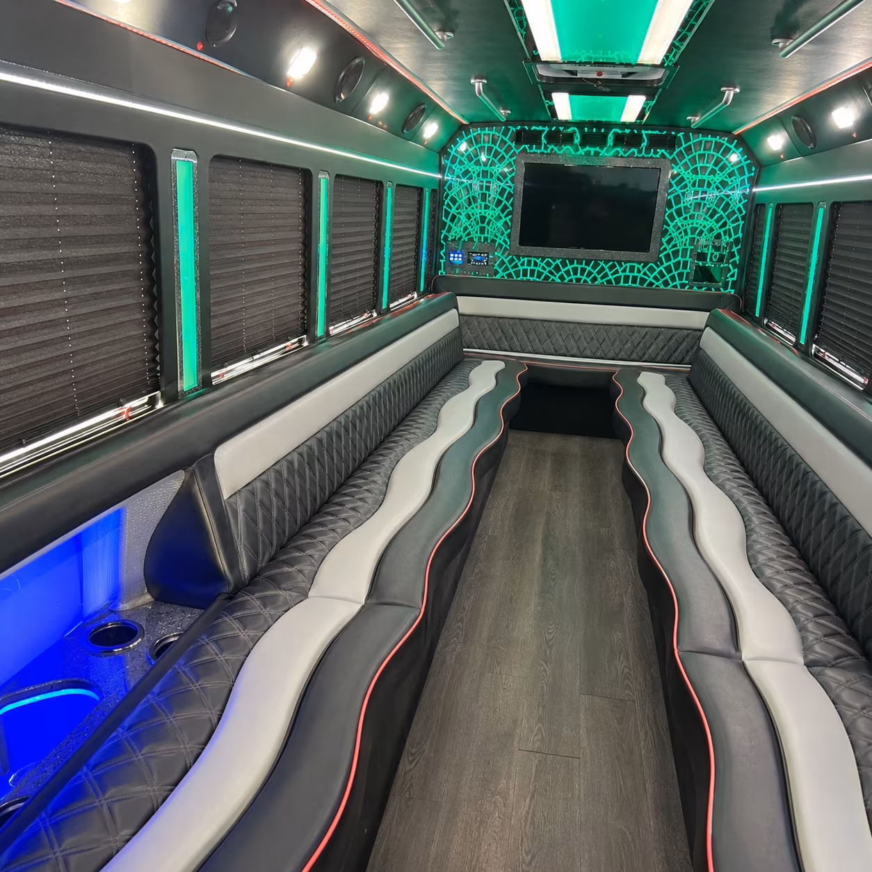 hotel to venue corporate shuttle buses for alameda and the east bay